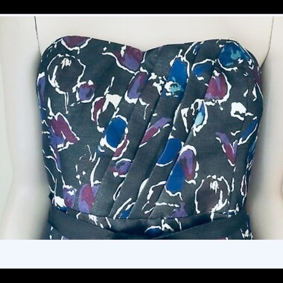 American Eagle Strapless Petals Mini Dress 6 - Picture 5 of 7